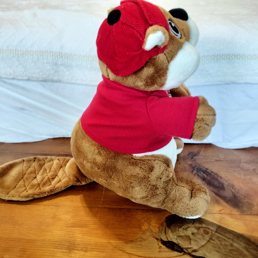 Buc-ees Plush Bucky The Beaver Stuffed Animal, Ages 3 and Up, 12 Inches Tall - Picture 4 of 7